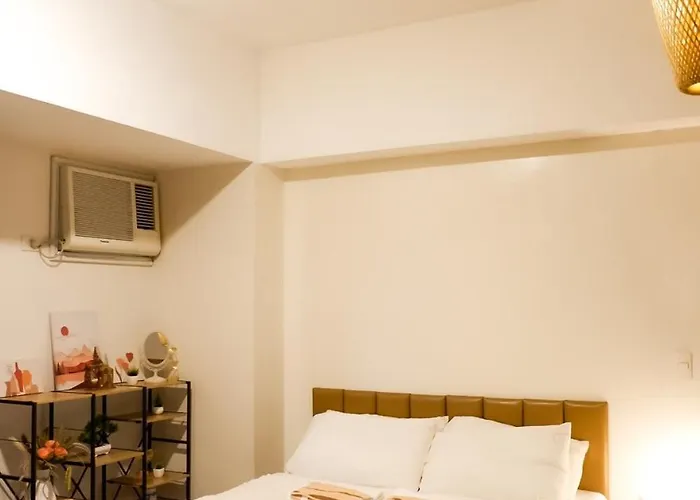公寓 Venice Luxe Stay, Type, Queen Size Bed, Fast Wifi Near Bgc 马尼拉